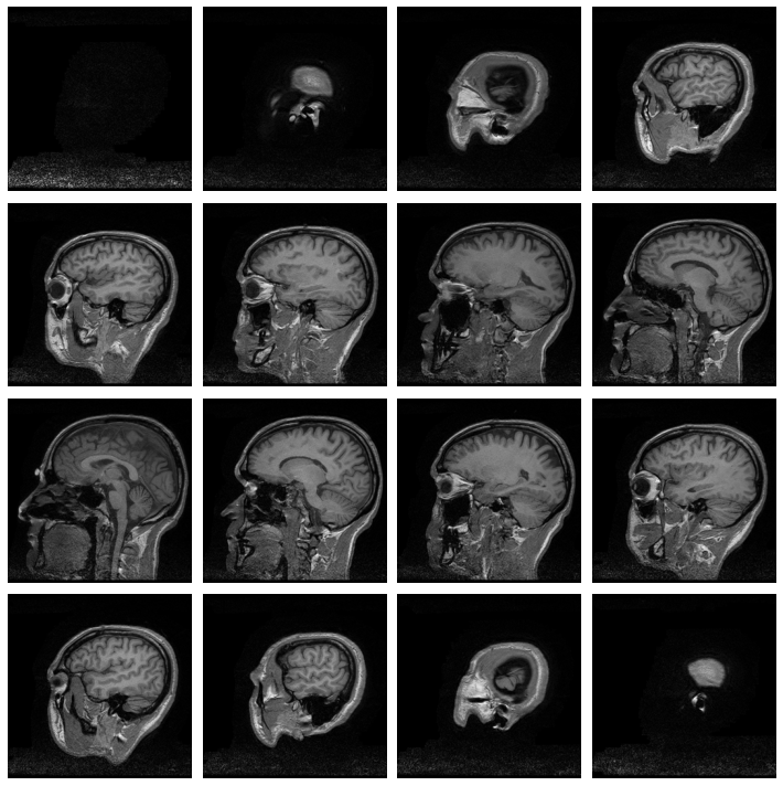 <Figure size 720x720 with 16 Axes>